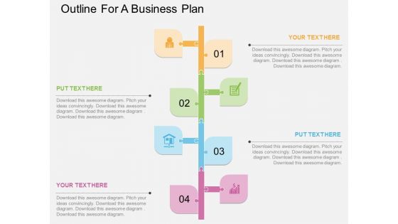 Outline For A Business Plan Powerpoint Template