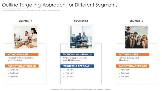Outline Targeting Approach For Different Segments Mockup Pdf