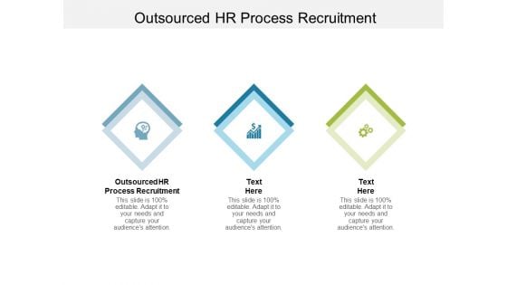 Outsourced HR Process Recruitment Ppt PowerPoint Presentation Layouts Graphics Tutorials Cpb Pdf