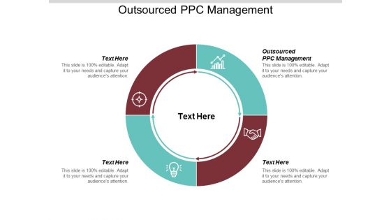 Outsourced PPC Management Ppt PowerPoint Presentation Styles Design Templates Cpb