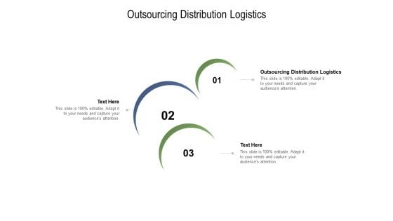 Outsourcing Distribution Logistics Ppt PowerPoint Presentation Influencers Cpb Pdf