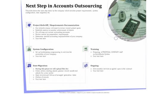 Outsourcing Of Finance And Accounting Processes Next Step In Accounts Outsourcing Demonstration PDF