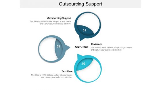 Outsourcing Support Ppt PowerPoint Presentation Outline Show Cpb