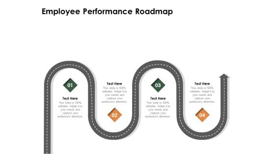 Outstanding Employee Employee Performance Roadmap Ppt Model Outfit PDF