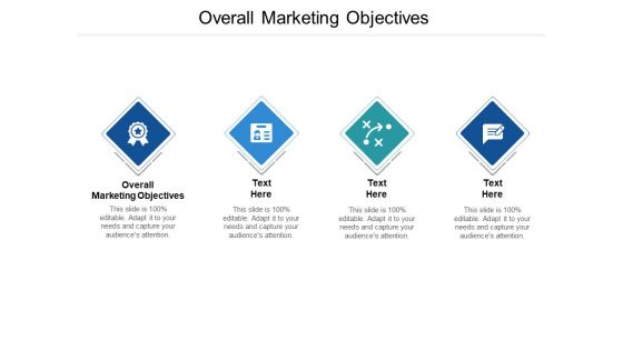 Overall Marketing Objectives Ppt PowerPoint Presentation Professional Icon Cpb
