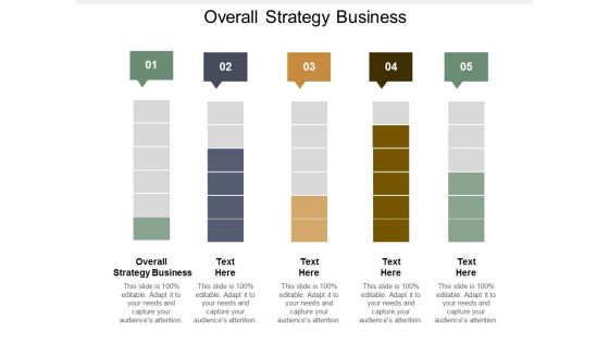 Overall Strategy Business Ppt Powerpoint Presentation Infographic Template Clipart Images Cpb