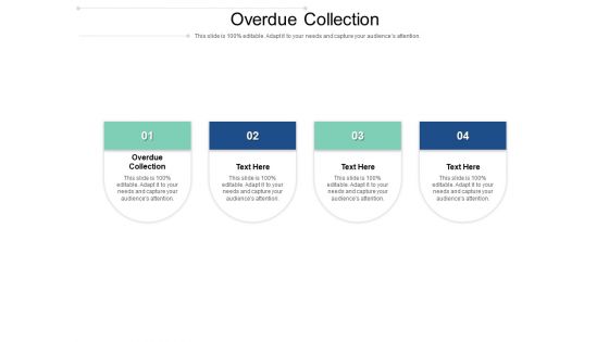 overdue collection ppt powerpoint presentation styles smartart cpb pdf