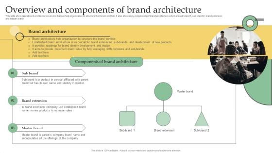 Overview And Components Of Brand Architecture Ppt PowerPoint Presentation File Outline PDF