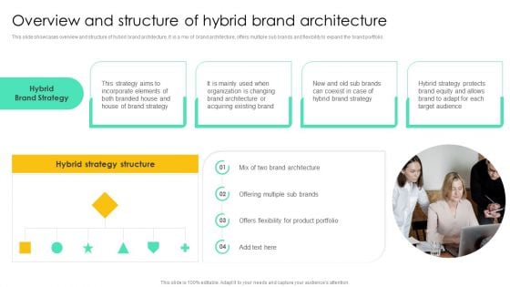 Overview And Structure Of Hybrid Brand Architecture Demonstration PDF