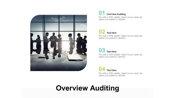 Overview Auditing Ppt PowerPoint Presentation Outline Guidelines Cpb Pdf