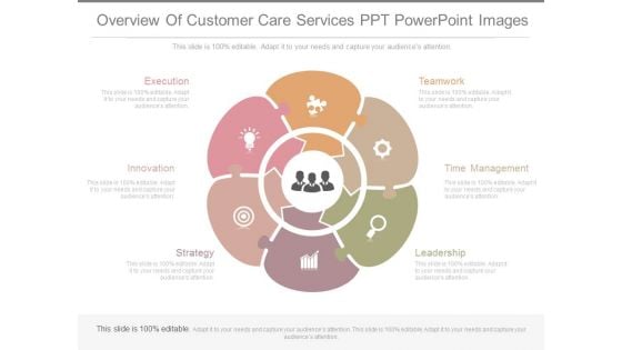 Overview Of Customer Care Services Ppt Powerpoint Images