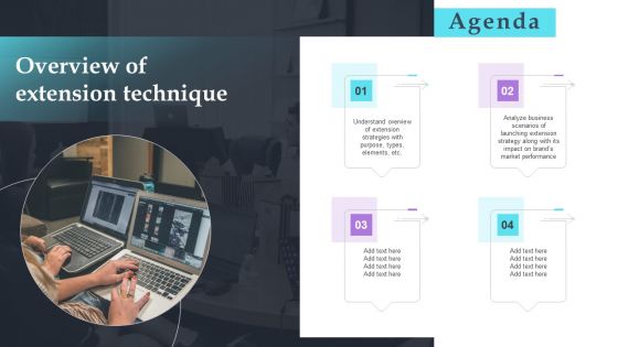 Overview Of Extension Technique Agenda Overview Of Extension Technique Summary PDF