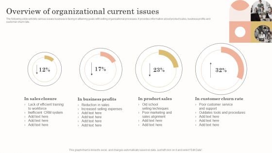 Overview Of Organizational Current Issues Diagrams PDF