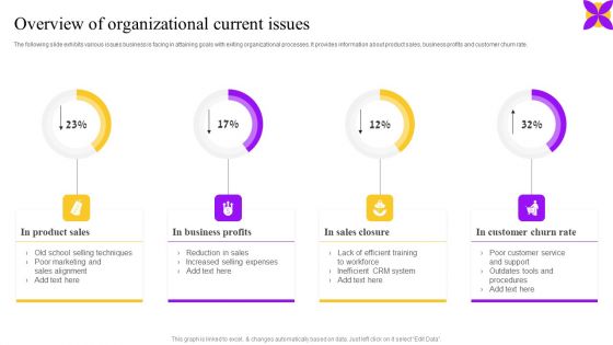 Overview Of Organizational Current Issues Ppt Portfolio Influencers PDF