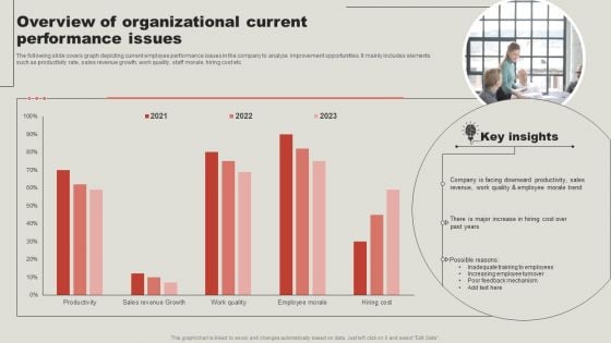 Overview Of Organizational Current Performance Issues Demonstration PDF