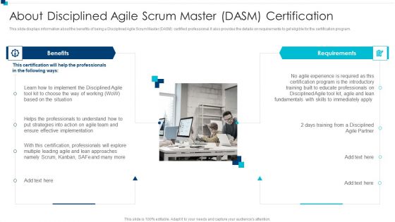 PMI Agile Certification Program IT About Disciplined Agile Scrum Master DASM Certification Summary PDF