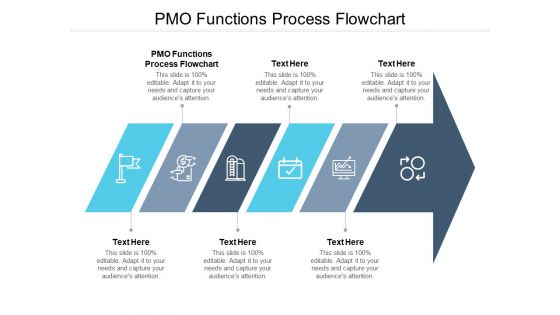 PMO Functions Process Flowchart Ppt PowerPoint Presentation Layouts Slide Portrait Cpb Pdf