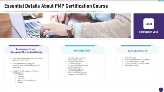 PMP Acceptability Benchmarks IT Essential Details About PMP Certification Course Formats PDF