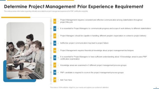 PMP Certification Criteria IT Ppt PowerPoint Presentation Complete Deck With Slides