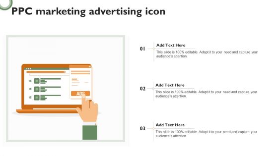 PPC Marketing Advertising Icon Topics PDF