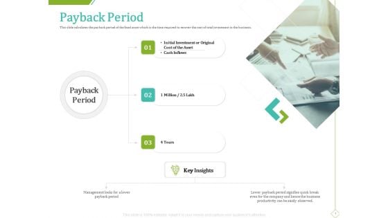 PP And E Valuation Methodology Payback Period Demonstration PDF