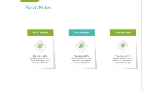 PP And E Valuation Methodology Post It Notes Formats PDF