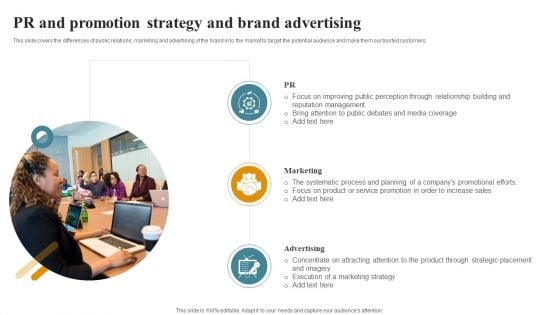 PR And Promotion Strategy And Brand Advertising Themes PDF