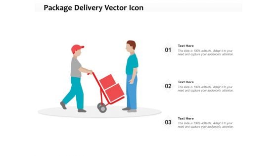 Package Delivery Vector Icon Ppt PowerPoint Presentation Inspiration Outfit PDF