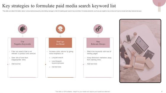 Paid Media Search Ppt PowerPoint Presentation Complete Deck With Slides