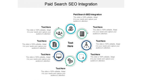 Paid Search SEO Integration Ppt PowerPoint Presentation Model Maker Cpb