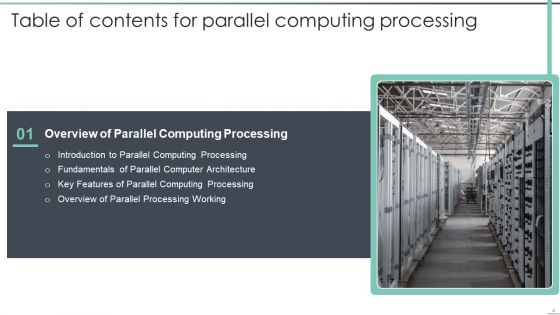 Parallel Computing Processing Ppt PowerPoint Presentation Complete With Slides