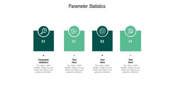 Parameter Statistics Ppt PowerPoint Presentation Slides Background Designs Cpb Pdf