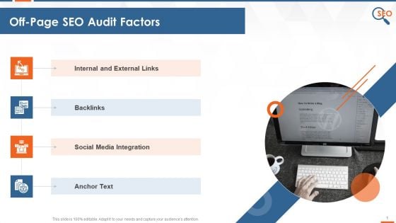 Parameter To Conduct Off Page SEO Audit Training Ppt