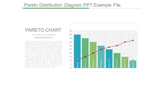 Pareto Distribution Diagram Ppt Example File