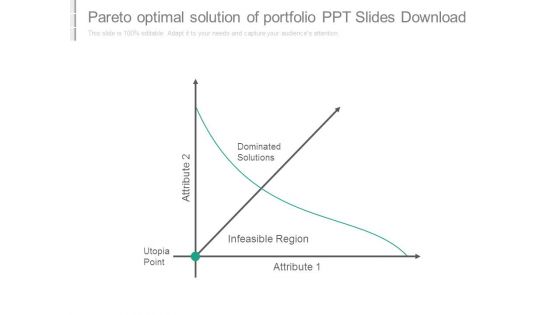 Pareto Optimal Solution Of Portfolio Ppt Slides Download Pareto Optimal Solution Of Portfolio Ppt Slides Download