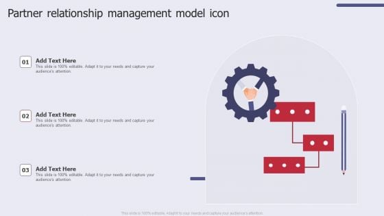 Partner Relationship Management Model Icon Inspiration PDF