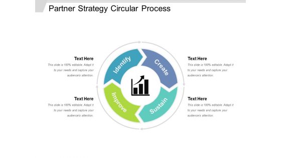 Partner Strategy Circular Process Ppt PowerPoint Presentation Styles Graphic Images PDF