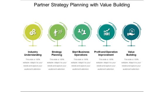 Partner Strategy Planning With Value Building Ppt PowerPoint Presentation Inspiration Format Ideas PDF