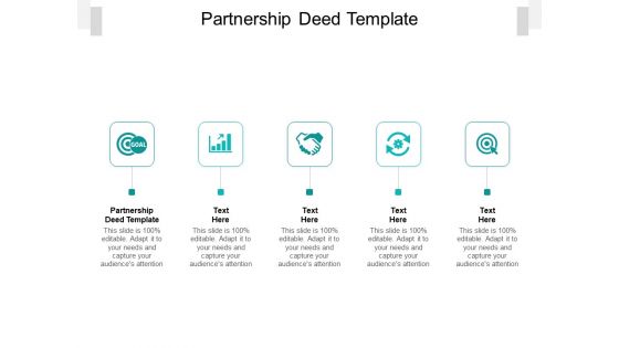 Partnership Deed Template Ppt PowerPoint Presentation Model Master Slide Cpb Pdf