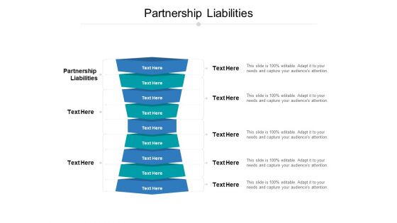 Partnership Liabilities Ppt PowerPoint Presentation Infographic Template Shapes Cpb