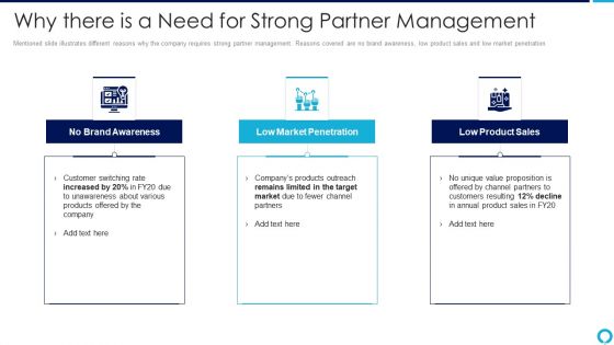 Partnership Management Strategies Why There Is A Need For Strong Partner Management Download PDF Partnership Management Strategies Why There Is A Need For Strong Partner Management Download PDF