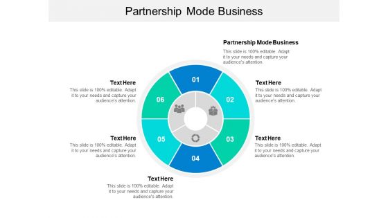 Partnership Mode Business Ppt PowerPoint Presentation Slides Grid Cpb