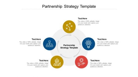 Partnership Strategy Template Ppt PowerPoint Presentation Infographics Slide Cpb Pdf