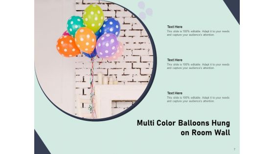 Party Balloons Office Interior Child Playing Ppt PowerPoint Presentation Complete Deck