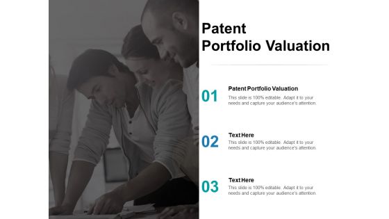 Patent Portfolio Valuation Ppt PowerPoint Presentation Guide Cpb Pdf