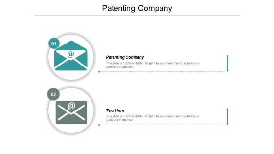 Patenting Company Ppt PowerPoint Presentation Backgrounds Cpb