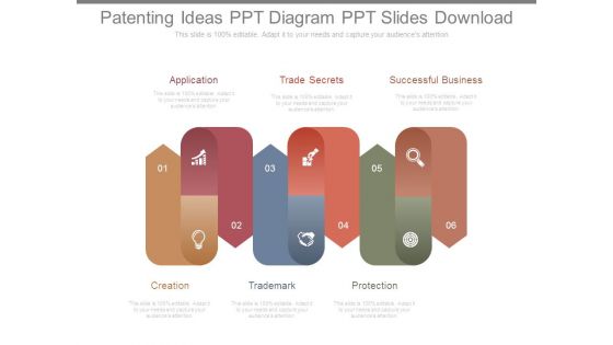 Patenting Ideas Ppt Diagram Ppt Slides Download