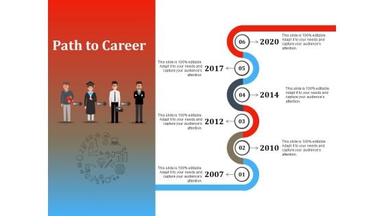 Path To Career Ppt PowerPoint Presentation Outline Graphics Example