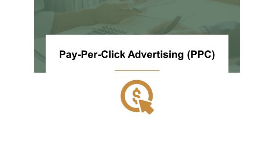 Pay Per Click Advertising PPC Ppt PowerPoint Presentation Inspiration Icon