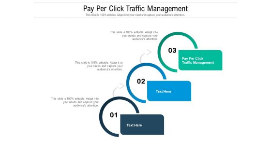 Pay Per Click Traffic Management Ppt PowerPoint Presentation Gallery Graphics Download Cpb Pdf